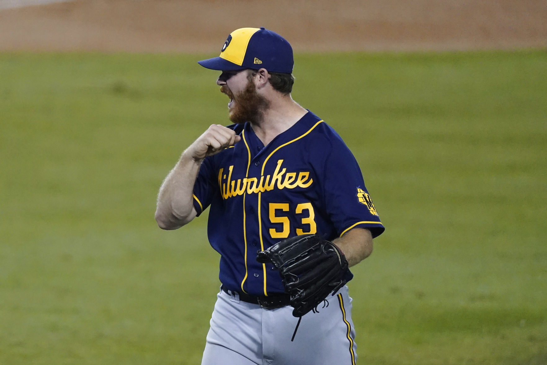 Brandon Woodruff ejection - Brewers Dodgers